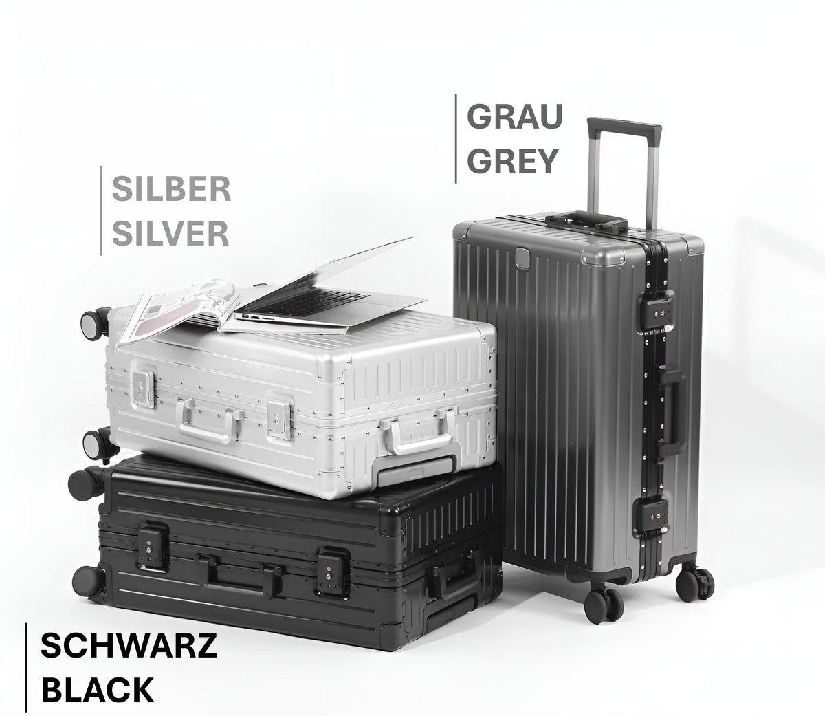 Aluminium Suitcase - Model "Explorer"